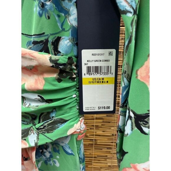 RACHEL ROY Womens Faux Wrap MIDI Cocktail‎ and Party Dress SIZE MEDIUM - Picture 3 of 3